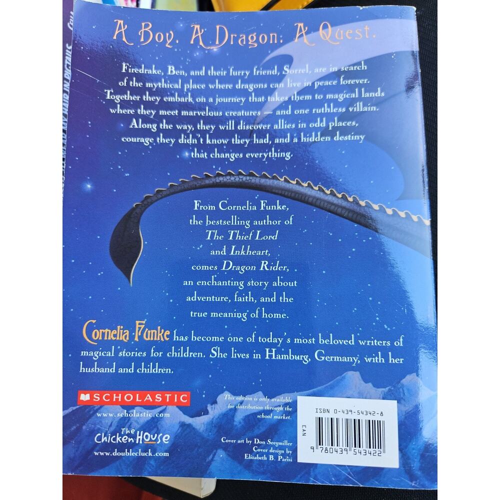 Dragon Rider - Paperback By Funke, Cornelia - Picture 4 of 4